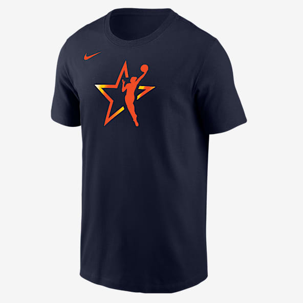 売れ筋商品|||ナイキ Tシャツ トップス レディース Men's and Women's Blue WNBA Logowoman T-shirt Blue Team 13 Nike WNBA T-Shirt. Nike.com